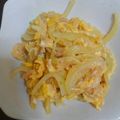 SoraｰRyu's cooksnap of when they made 超簡単！玉ねぎ&ツナの卵炒め.