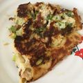 ーあーやー's cooksnap of when they made もっちり簡単出汁ねぎ焼き.