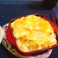 てぃーじま's cooksnap of when they made 余ったピザをアレンジ★グラタン風.