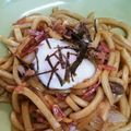ぱんだｍａｍａ's cooksnap of when they made コクうま♪ バター麺つゆ焼きうどん☆.