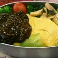 maem1ch1's cooksnap of when they made ☆オムライス弁当☆男バス息子へ.