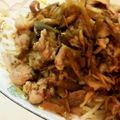 MEGMEGcook's cooksnap of when they made 麺つゆバターで簡単旨！豚ごぼう素麺.