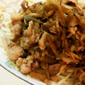 MEGMEGcook's cooksnap of when they made 麺つゆバターで簡単旨！豚ごぼう素麺.
