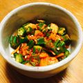 月見なっとう's cooksnap of when they made まぜるだけ＊おくらキムチ.