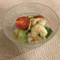 とりさん♡'s cooksnap of when they made 簡単アボカドとエビのサラダ.