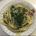 ropeiro's cooksnap of when they made 簡単！ベーコンのクリームパスタ♪.