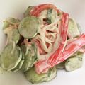 ちいさん's cooksnap of when they made もう一品、つまみに！簡単カニカマサラダ.