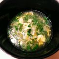 ちーず♡'s cooksnap of when they made にらとせんぎり大根の中華スープ.