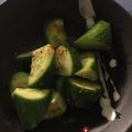 ごごんた's cooksnap of when they made きゅうりの漬物（ごま油-ポン酢）.