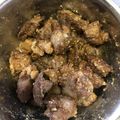 ゆうこりんp's cooksnap of when they made 栄養満点!!レバーのごま和え！つまみにも.