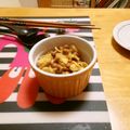 komutatata's cooksnap of when they made サクサク新食感♪♪ポテチ納豆.