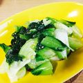 クック15E9MJ☆'s cooksnap of when they made チンゲンサイのナムル.