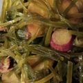 トリノオリンピック☆'s cooksnap of when they made サツマイモと刻み昆布の煮物.