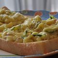 MyDining's cooksnap of when they made 変身!?ポテサライタリアントースト.