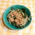オレンジリング's cooksnap of when they made 簡単なのにハマる！もやしとツナのサラダ.