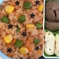 ゴロママ。's cooksnap of when they made 炊飯器で　手軽に簡単　ケチャップライス♪.