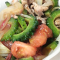 CoffeeCoco's cooksnap of when they made ゴーヤとトマトの中華風炒め.