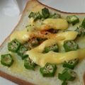 CoffeeCoco's cooksnap of when they made 簡単★おくらトースト.