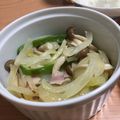 weeta_bix's cooksnap of when they made ぱぱっと！ベーコンと野菜のバター炒め.