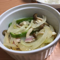 weeta_bix's cooksnap of when they made ぱぱっと！ベーコンと野菜のバター炒め.