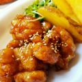 mimi☆ko's cooksnap of when they made 甘辛ダレの唐揚げ.
