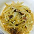 クックAあめちゃん★'s cooksnap of when they made もやしと豚肉のにんにく味噌炒め.