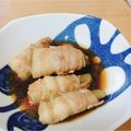 ＊ruu＊'s cooksnap of when they made 豚肉のゴボウ巻き♪.