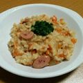 kacchin_'s cooksnap of when they made 簡単✩°｡⋆ウィンナーチーズリゾット.