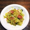 クックちぃ助's cooksnap of when they made ハヤトウリとベーコンの炒め物.