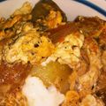 ♥ミルクティ♥'s cooksnap of when they made レンジで肉じゃが救済～肉じゃが丼～.