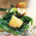yuri328's cooksnap of when they made わけぎのすり胡麻入りぬた和え.