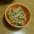 ﾏﾃｨｺ's cooksnap of when they made もやしと水菜の煮浸し風.