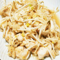 oringe's cooksnap of when they made 鶏胸肉ともやしのネギ塩炒め～♪♪.