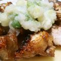 kucina's cooksnap of when they made ブリのおろしネギポン酢♪.