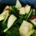 足場ｼﾞｬﾝｷｰ's cooksnap of when they made かぶのだし漬け物.