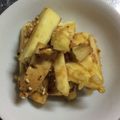 beruga's cooksnap of when they made 黄金千貫芋の簡単♪芋きんぴら.
