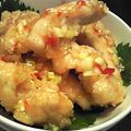 jerrytomo's cooksnap of when they made チキン竜田のアジアンソース和え❤.