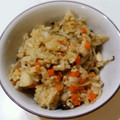 楽しい子's cooksnap of when they made ３種のきのこと鶏の炊きこみごはん.