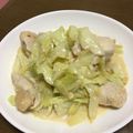 てつあり's cooksnap of when they made 簡単♡鶏とキャベツのゆず胡椒マヨ炒め♡.