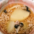 クック8S7ZTG☆'s cooksnap of when they made 大根としめじの豚挽肉煮.