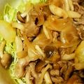mmiom's cooksnap of when they made バター香る♪豚肉のバルサミコソース掛け.