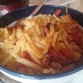 ちーかまちゃん's cooksnap of when they made 簡単！とろけるチーズのポテトウインナ炒め.