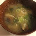 クックPW9C2T☆'s cooksnap of when they made 簡単　朝食！小松菜と　椎茸のお味噌汁.
