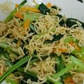 ひとみん0921's cooksnap of when they made 超簡単！小松菜と切り干し大根のお浸し.