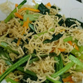 ひとみん0921's cooksnap of when they made 超簡単！小松菜と切り干し大根のお浸し.
