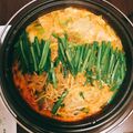 どぬす's cooksnap of when they made キムチとひき肉の旨辛！楽なべ.