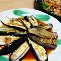 赤きんぎょ16's cooksnap of when they made 茄子の柚子ポンレンジ蒸し.