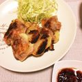 m096724's cooksnap of when they made 節約 豚コマの梅肉ダレ.