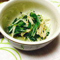 これちゃんまん's cooksnap of when they made えのきと相性抜群!!水菜のおひたし☆.