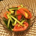 クックmariri's cooksnap of when they made トマトときゅうりのサラダ.